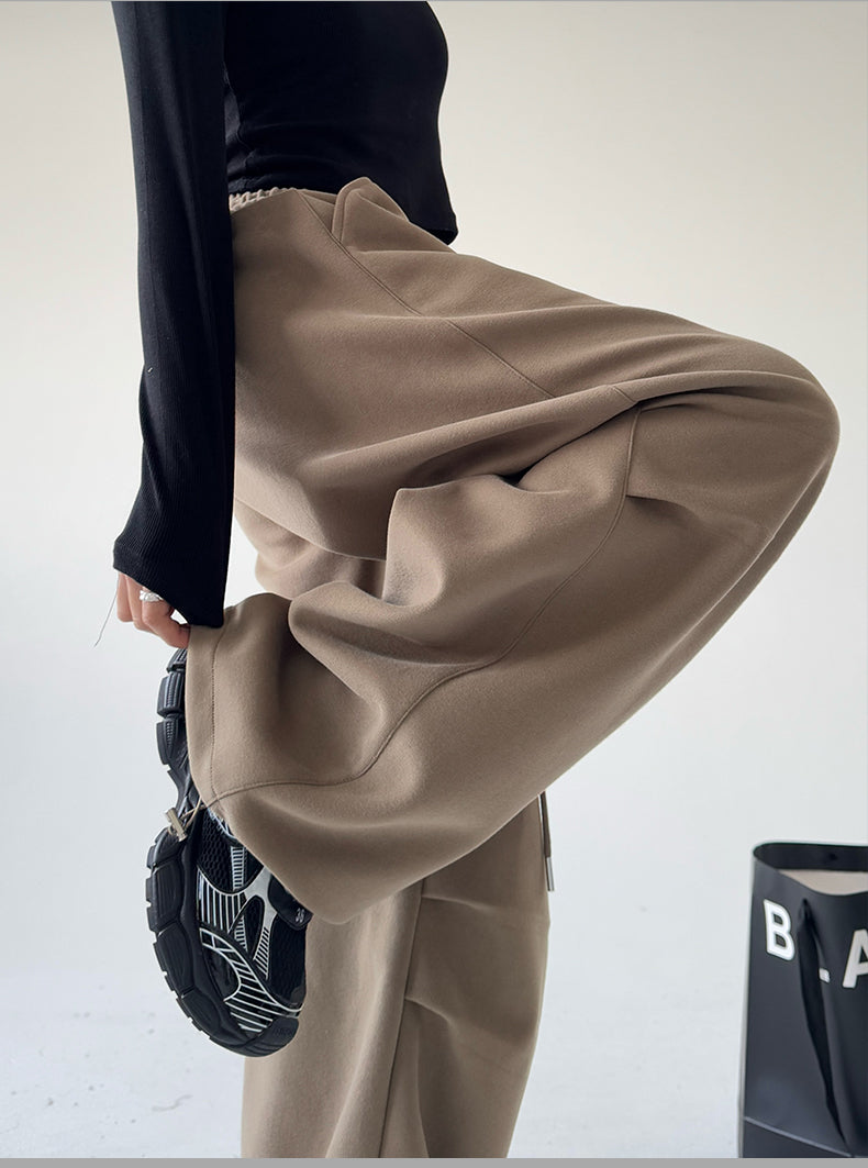 カジュアル ワイドレギンス トラックパンツ M00109