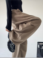 カジュアル ワイドレギンス トラックパンツ M00109