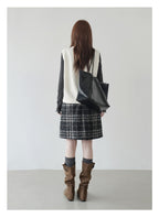 【新作キャンペーン】チェック柄フレアスカート M00148