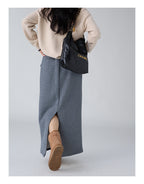 ダウン入り ハーフスカート M00065