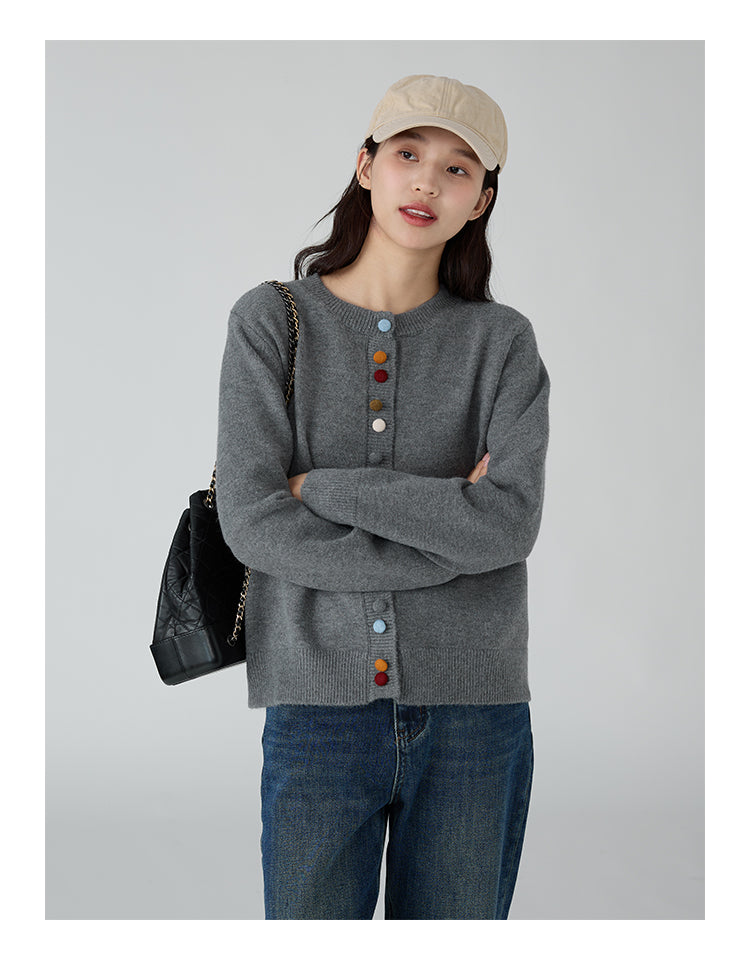 ニットカーディガン M00105