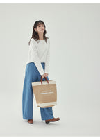 【秋新作】カットデザインワイドパンツ　M00011