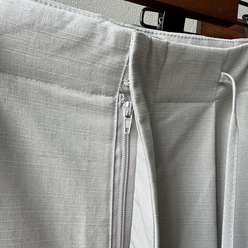 カットデザインワイドパンツ M00015