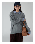 ツーインワン ニット M00104