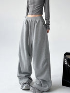 カジュアル ワイドレギンス トラックパンツ M00109