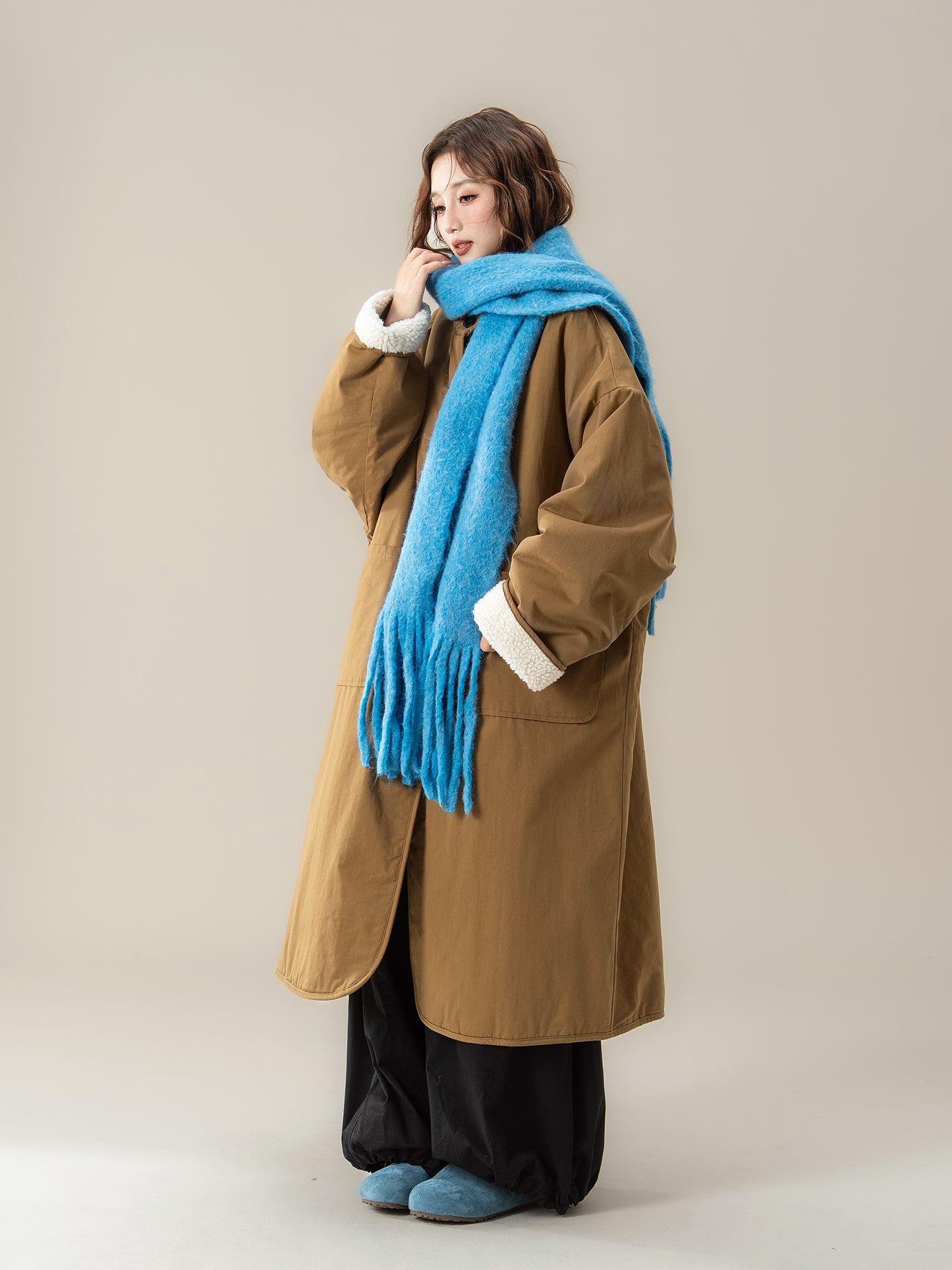 オーバーサイズ トレンチコート M00072