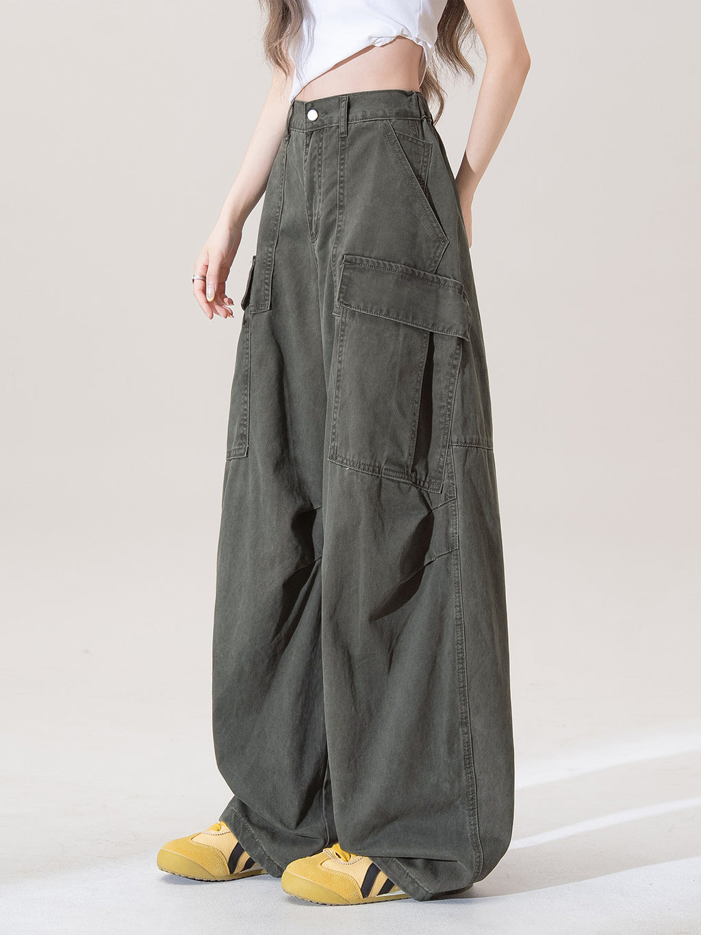 レトロ ワーカーパンツ M00078