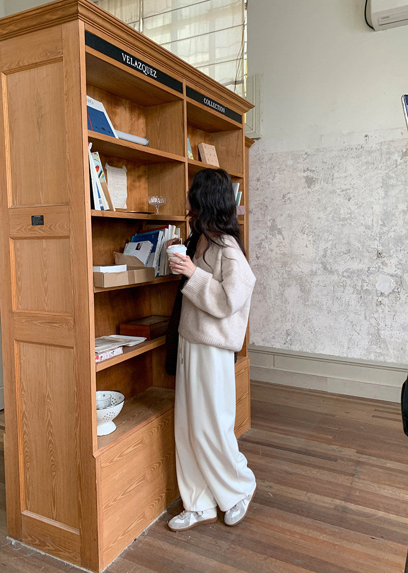 【新作キャンペーン】Vネックリラックスニット M00152