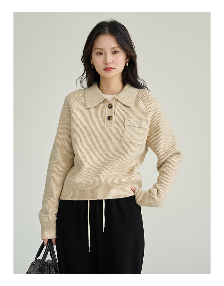 カフスネック ニット M00064