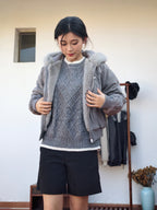 フード付き中綿ジャケット M00126