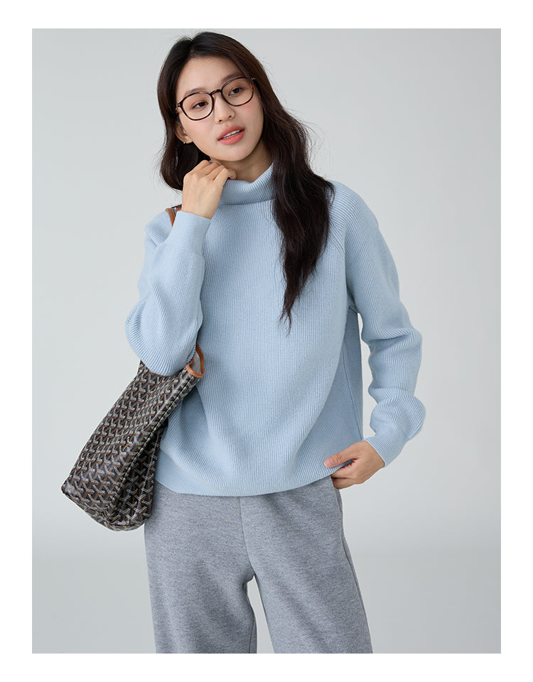 リラックスハイネックシャツ M00022