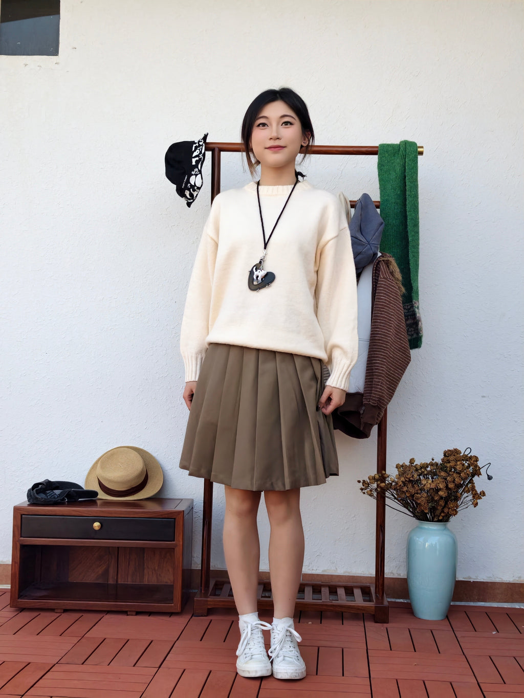 クルーネックニット M00051