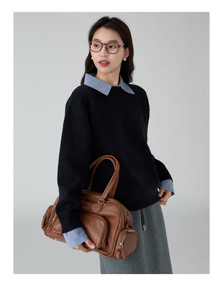 ツーインワン ニット M00104