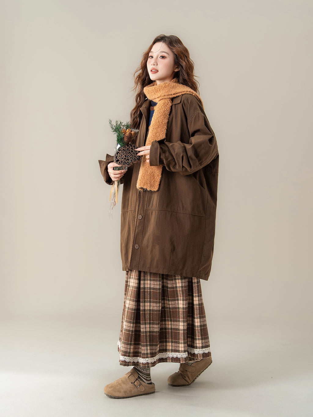 シルエット トレンチコート M00086