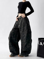 ワイドレグ カジュアルパンツ M00101