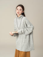 ハイネック ロングスリーブセーター M00129