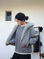 フード付き中綿ジャケット M00126