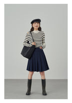 台型プリーツスカート M00062