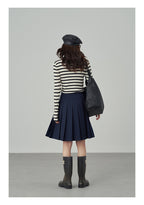 台型プリーツスカート M00062