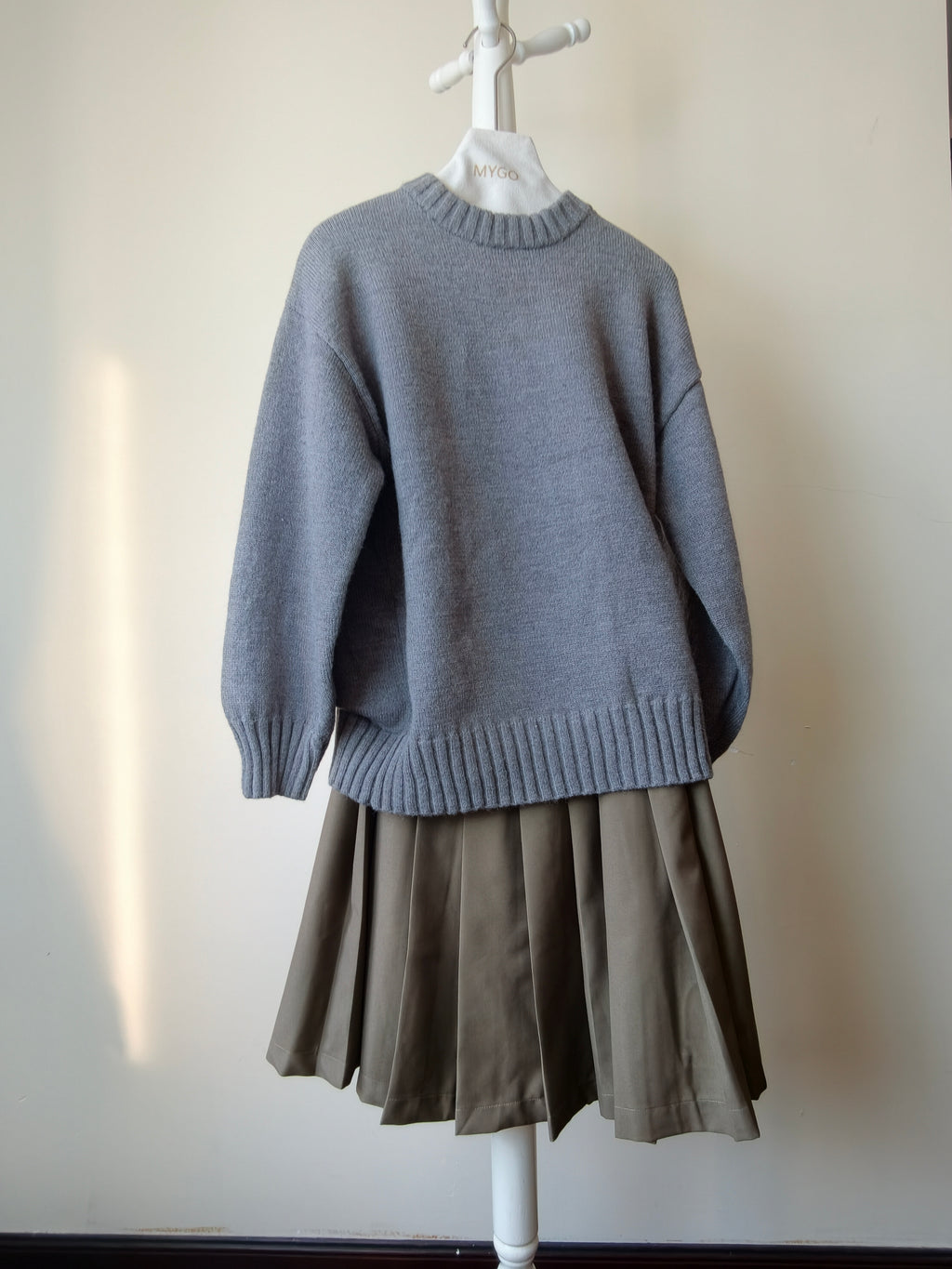 台型プリーツスカート M00062