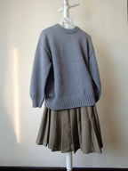 台型プリーツスカート M00062