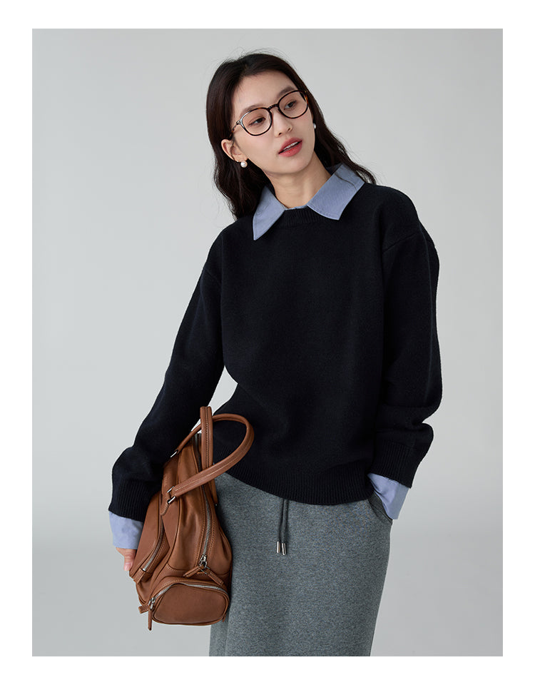 ツーインワン ニット M00104