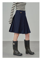 台型プリーツスカート M00062