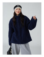 ラムウールスタンドカラージャケット M00021