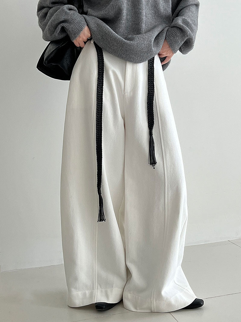 タックワイドパンツ M00122