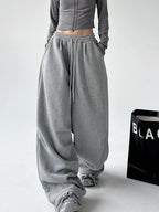 カジュアル ワイドレギンス トラックパンツ M00109