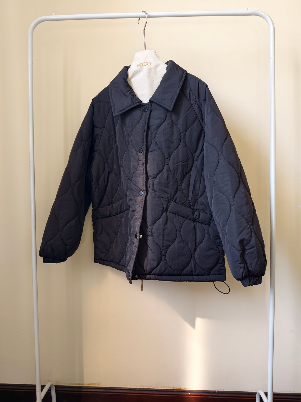 菱柄 ショートコート M00073