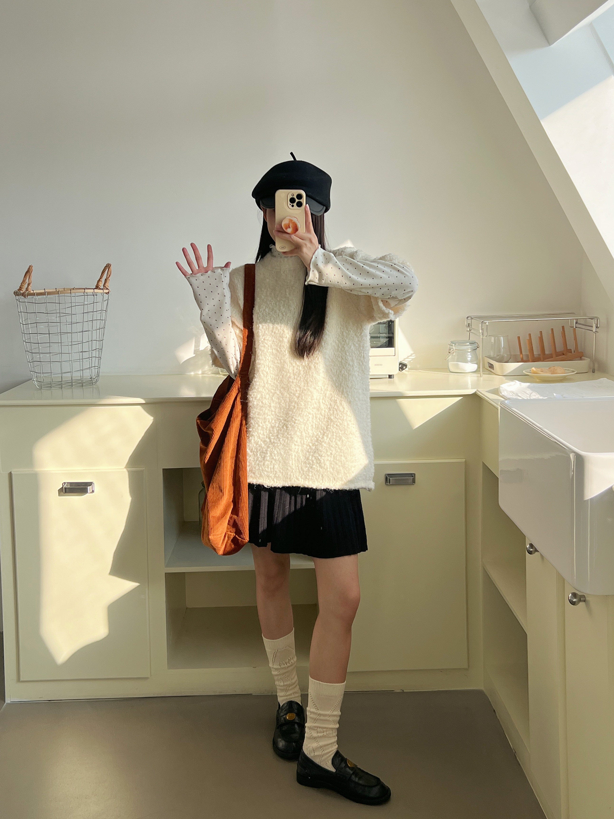 【新作キャンペーン】コットンニットクルーネック M00151