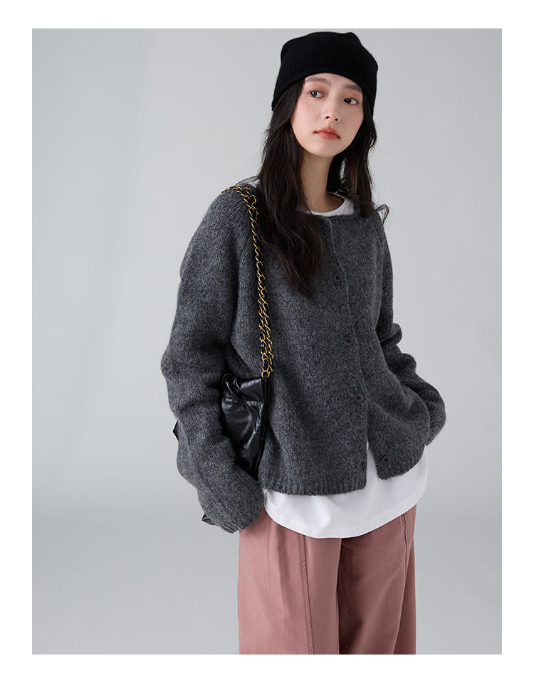 ニットカーディガン M00058