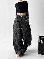 ワイドレグ カジュアルパンツ M00101