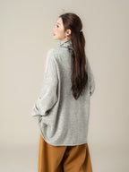 ハイネック ロングスリーブセーター M00129