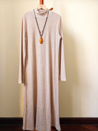 ハイネックニットワンピース M00039