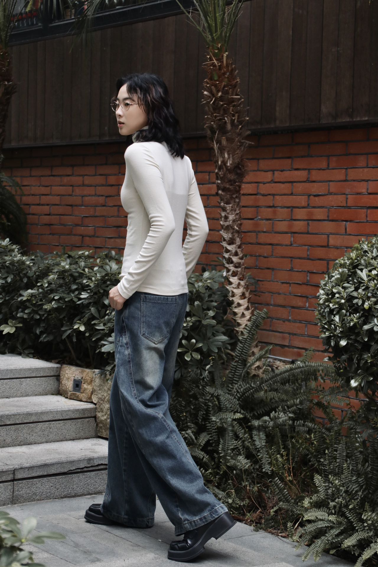 フィット长袖インナー M00113