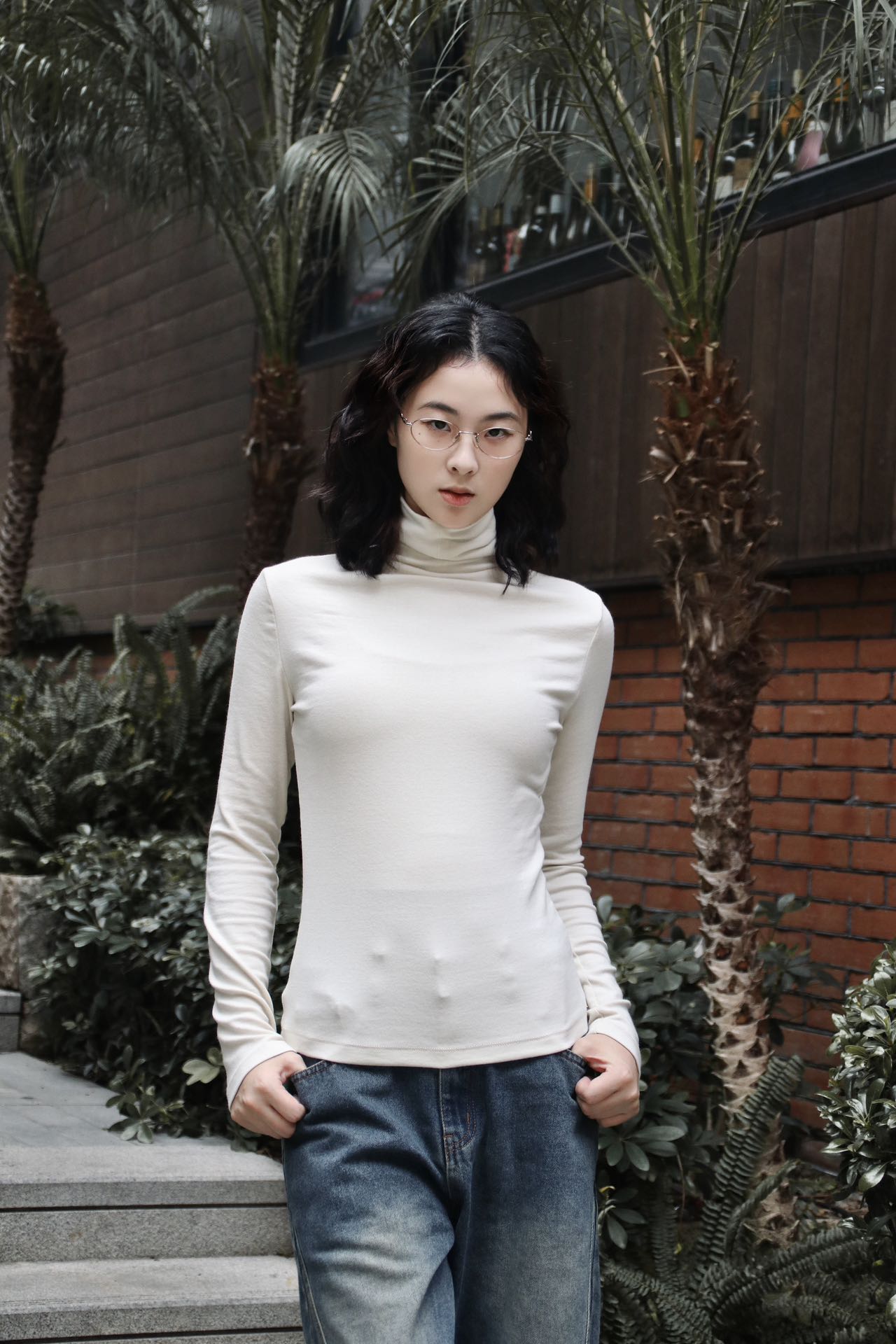 フィット长袖インナー M00113