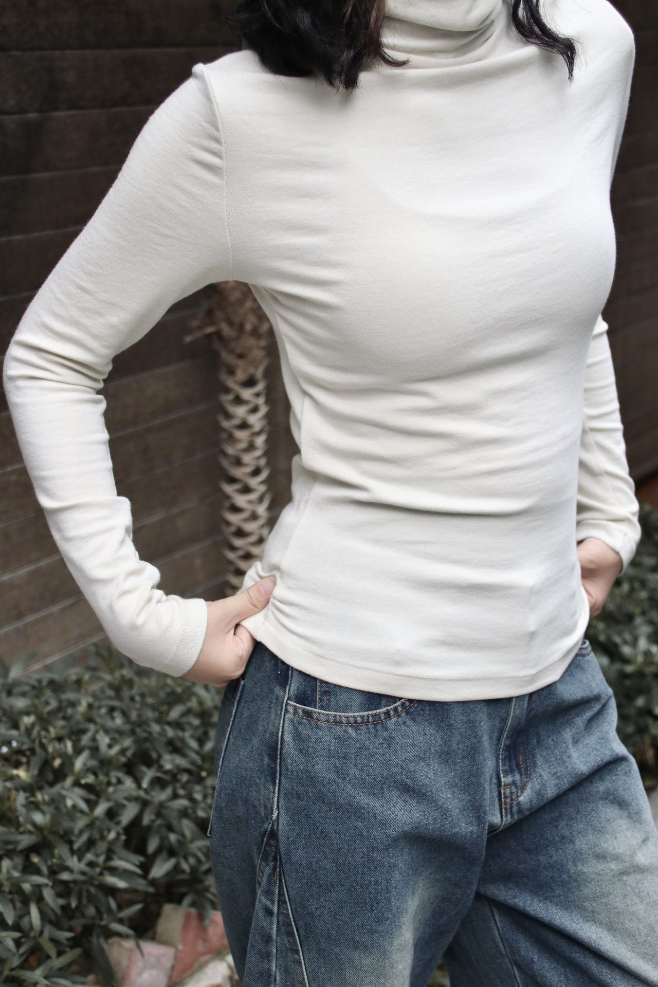 フィット长袖インナー M00113