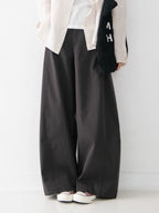 【秋新作】ウエストゴムロングパンツ M0001