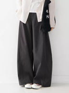 【秋新作】ウエストゴムロングパンツ M0001