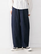 コットンウエストゴムデニムパンツ M0002