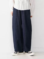 コットンウエストゴムデニムパンツ M0002