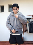 フード付き中綿ジャケット M00126