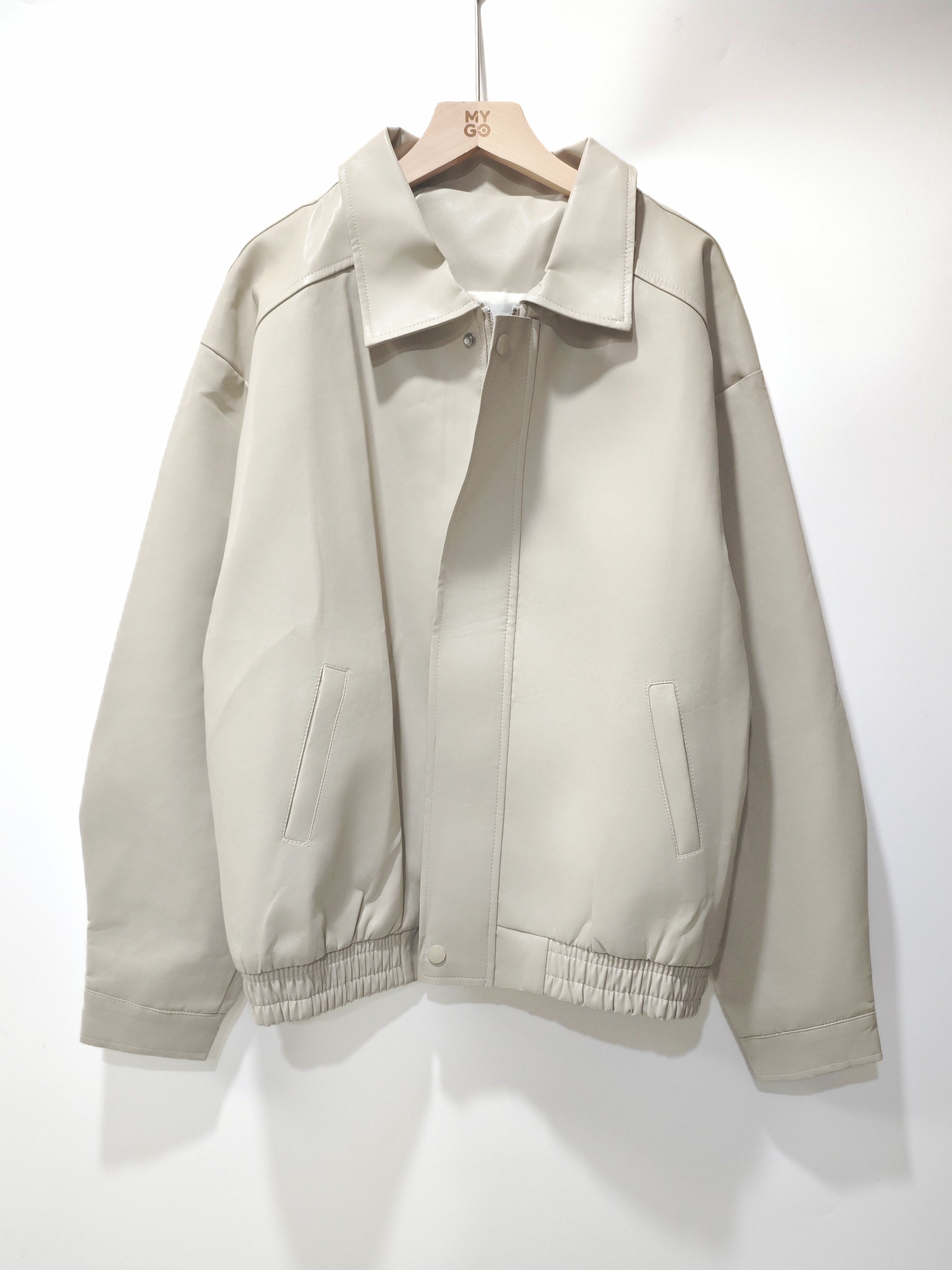 レザー ショートコート M00081