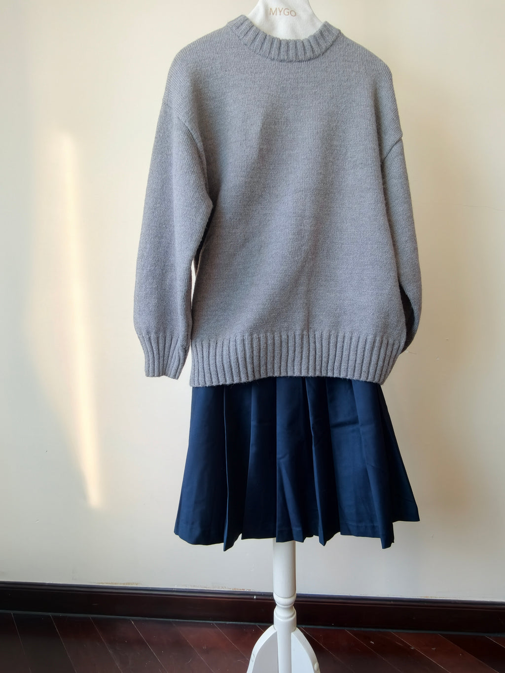 台型プリーツスカート M00062