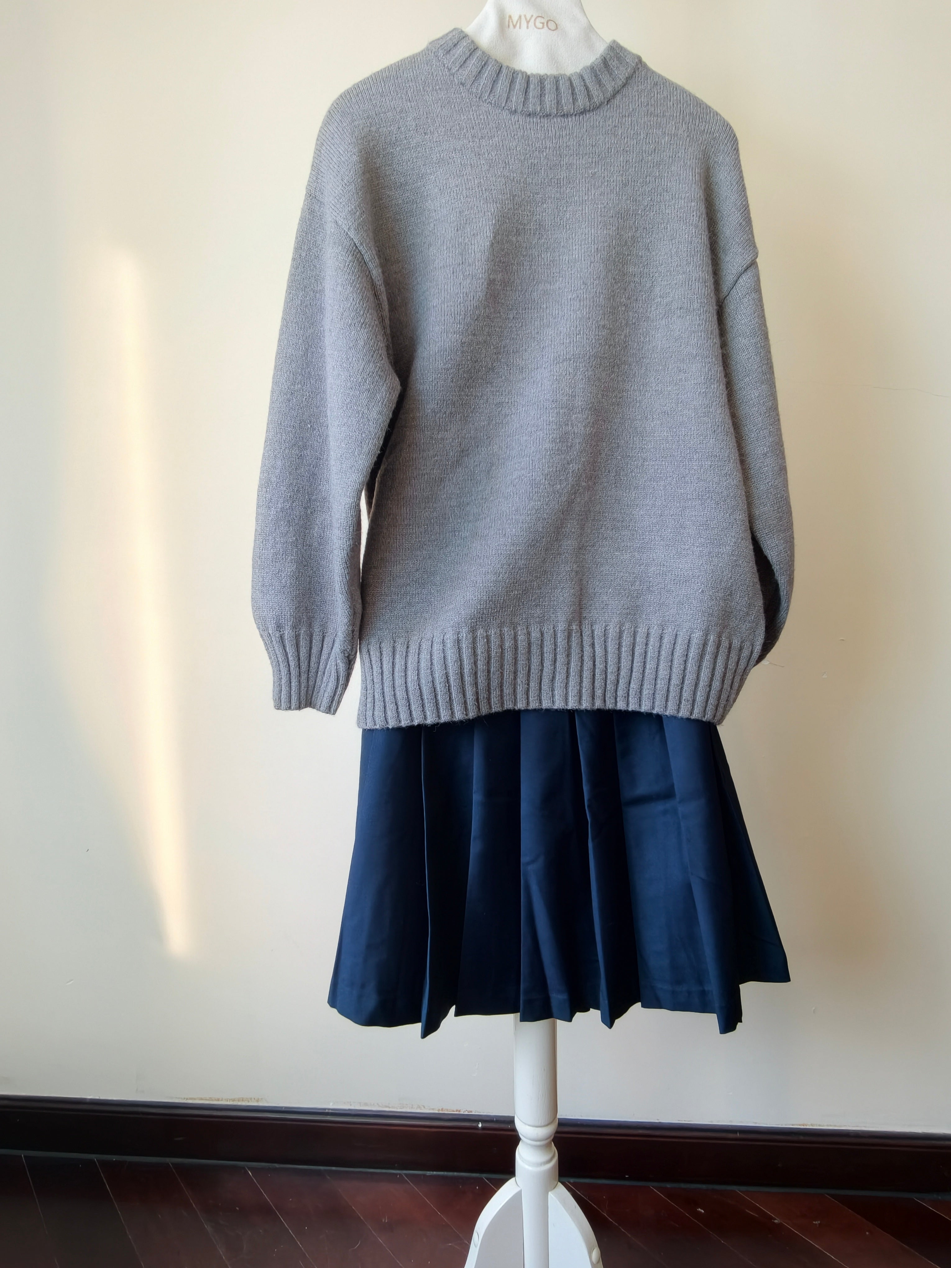 台型プリーツスカート M00062