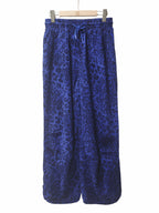 レオパード柄 ワイドレッグパンツ M00071