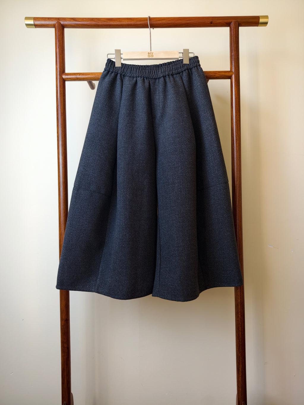 ウールライクワイドキュロット M00119