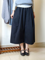 ウールライクワイドキュロット M00119